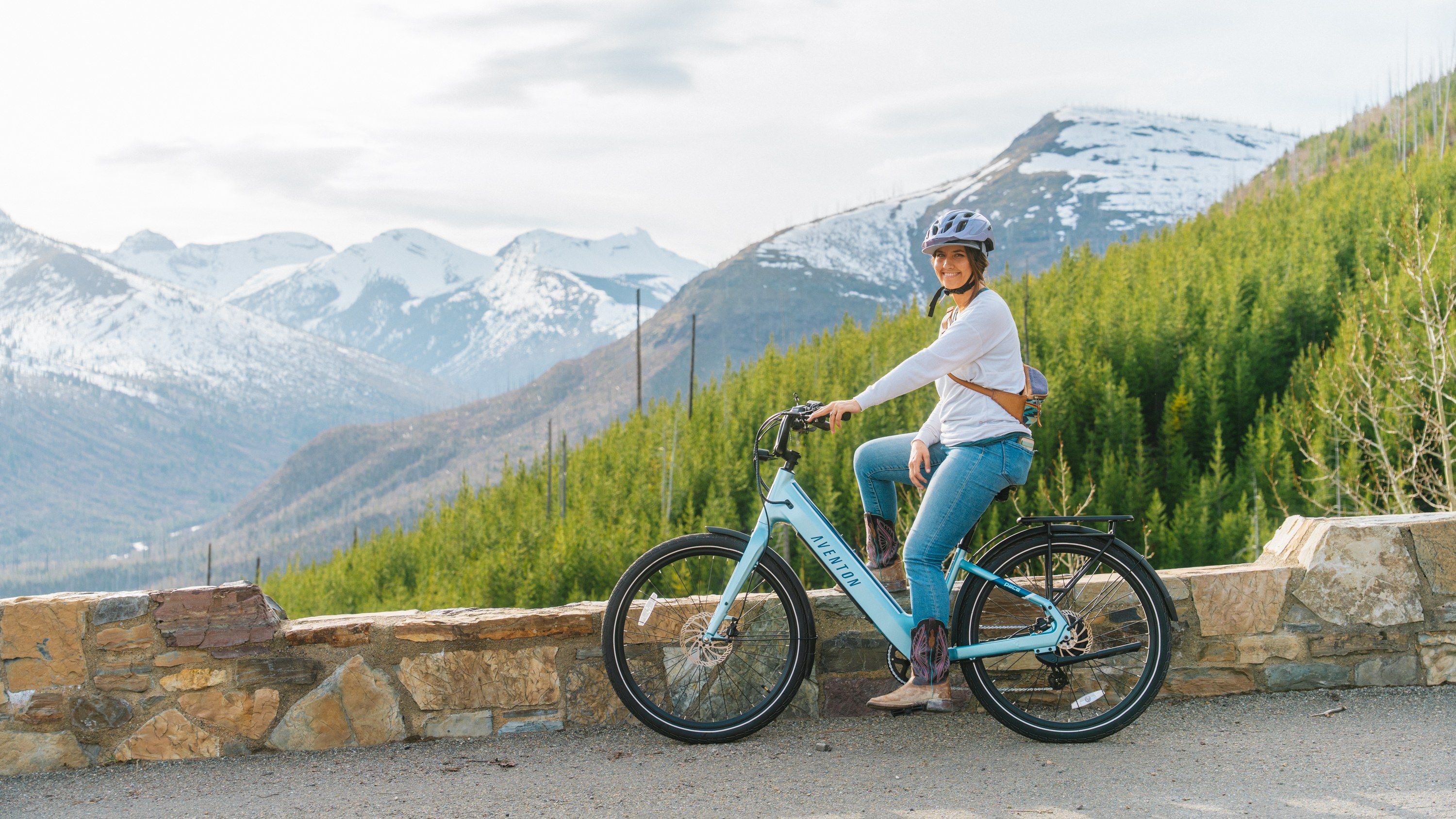 A fall ride near Whitefish, Montana with larches turning gold