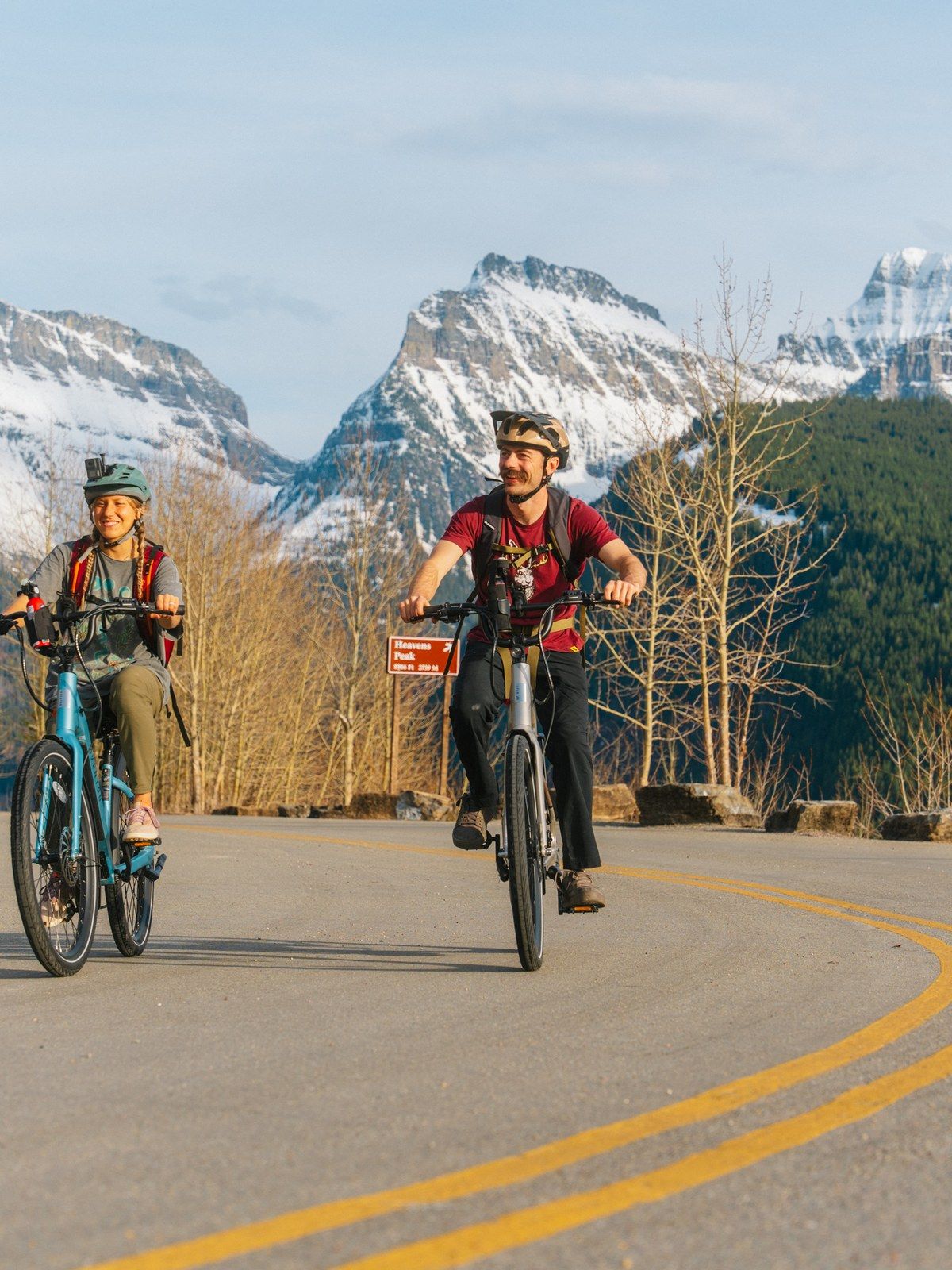 Haskill Basin Winter Ride on an e-bike from Montana E-Bikes