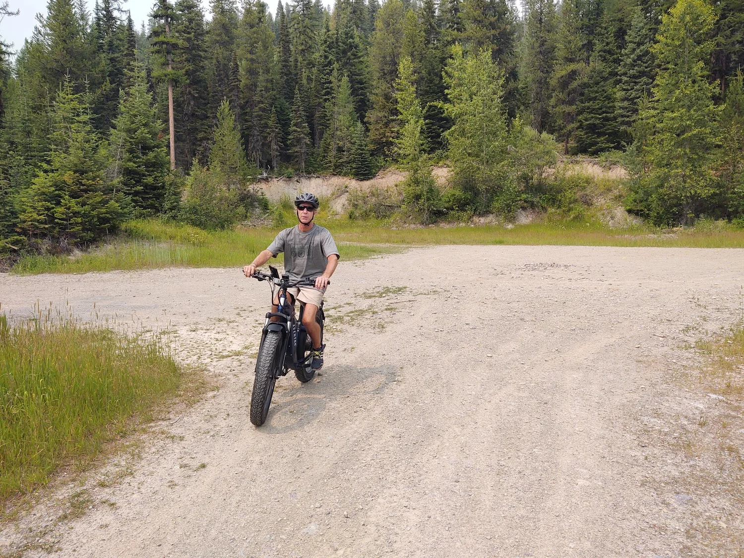 The roads in Haskill Basin come together here to form “Four Corners.”